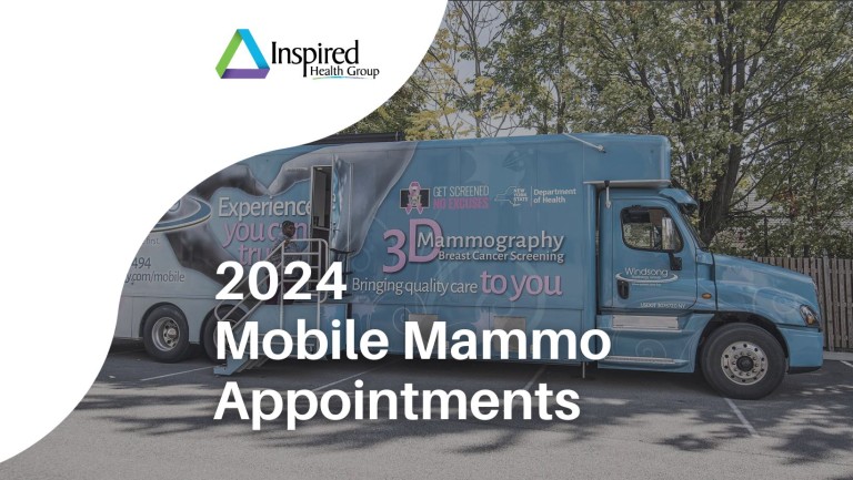 Mammogram Appointments available at Inspired Health Group in 2024